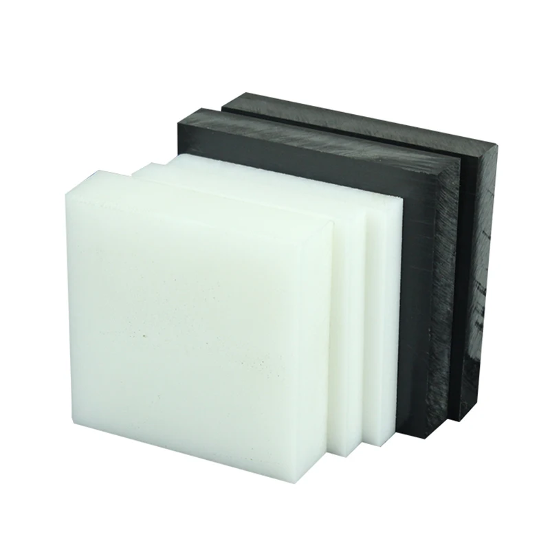 Imagem -02 - Folha de Plástico Rígido para Cnc Model Board Faça Você Mesmo Matéria-prima Placa de Polipropileno Folha Branca e Preta Espessura mm mm mm 10 mm