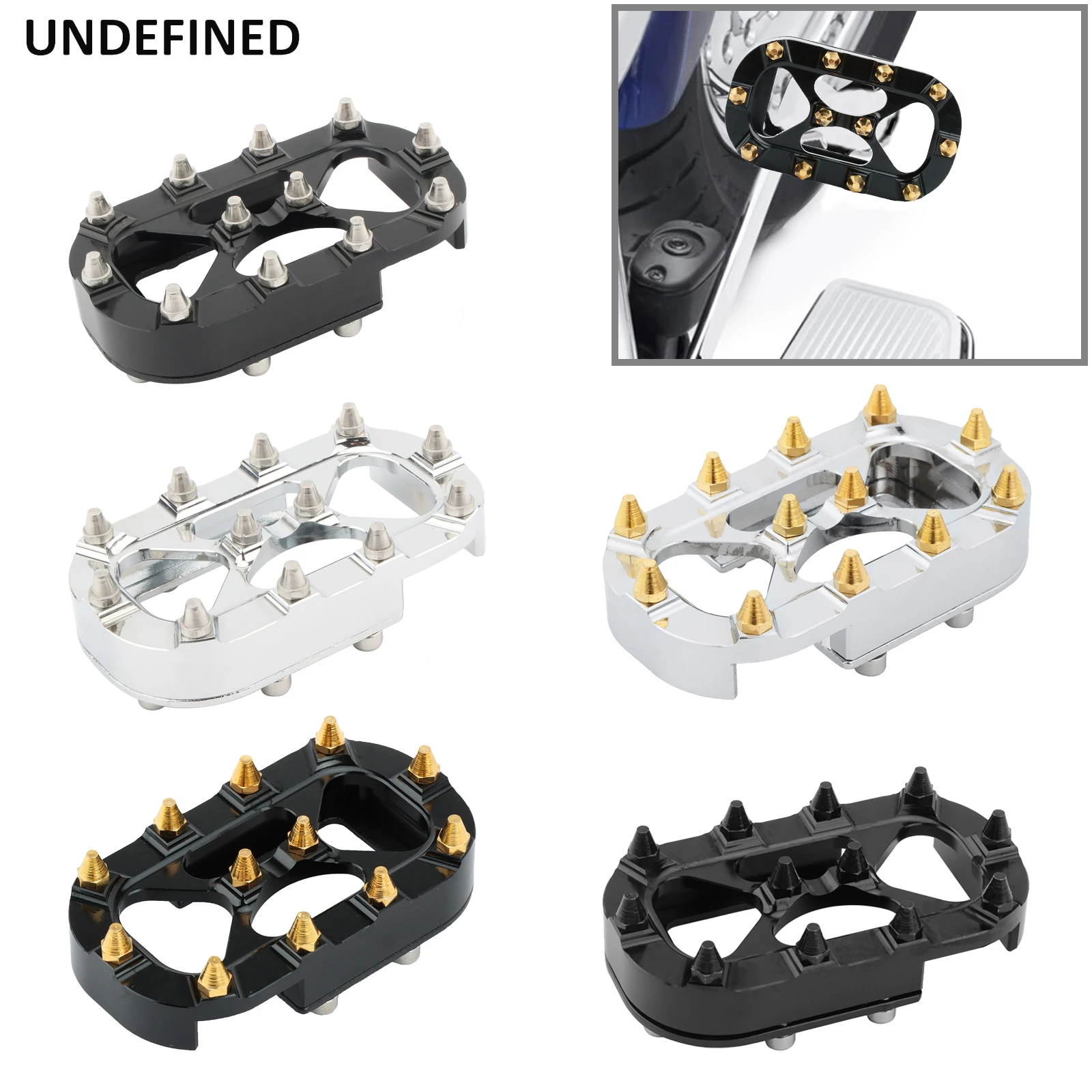 

motorcycle Foot Pegs CNC Aluminum gear shifter Peg Brake Pedals Toe Footrests For Harley Sportster XL883 1200XL Universal