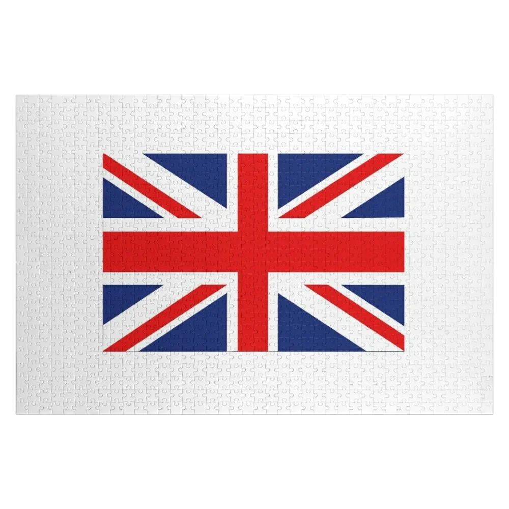 Union Jack flag of the United Kingdom - High Quality HD Jigsaw Puzzle Personalized Child Gift Customizeds For Kids Puzzle