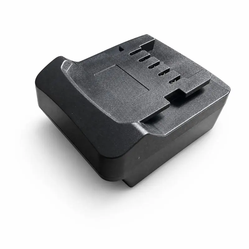 ABGI EHB18MBL Battery Converter Adapter for 18V to for Metabo 18V Lithium Power Tools, Adapter for Electric Power Tools, Black