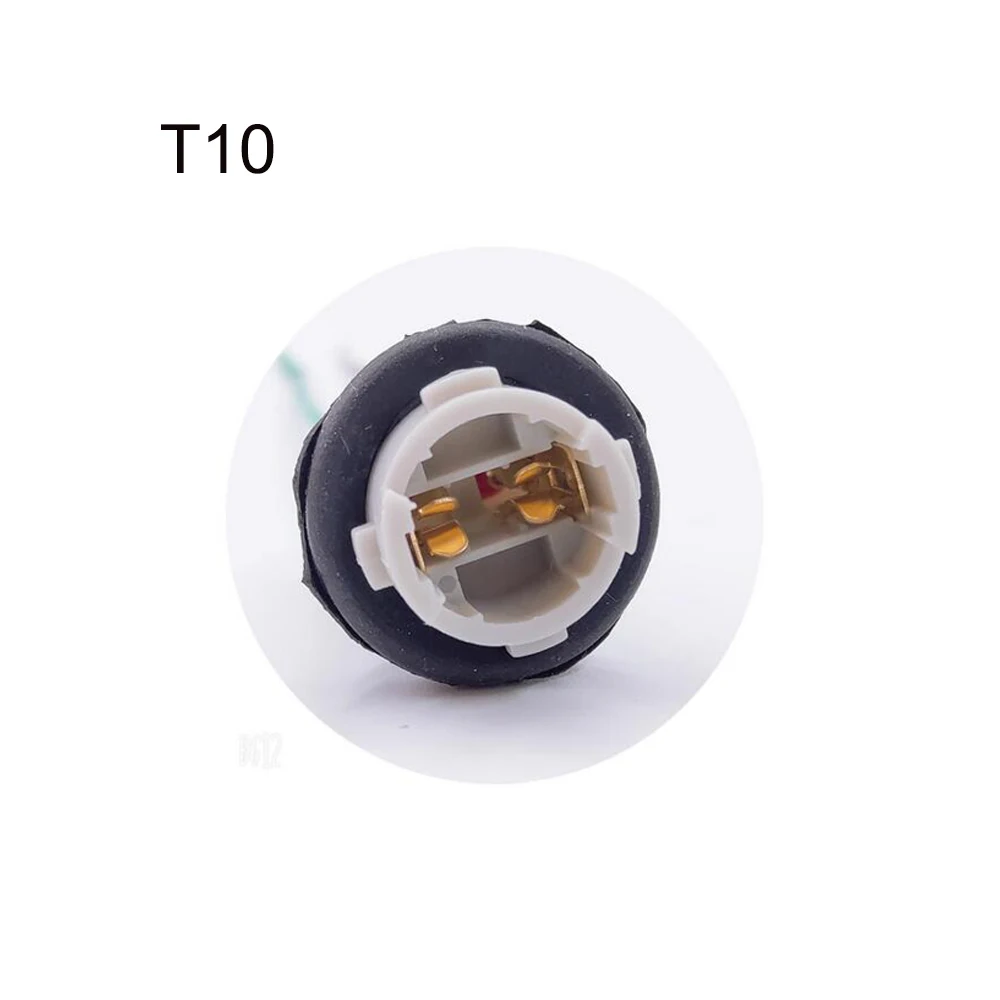 500SET T10 T13 T15 Car lamp holder connector socket terminal pin Plugs sockets LED light