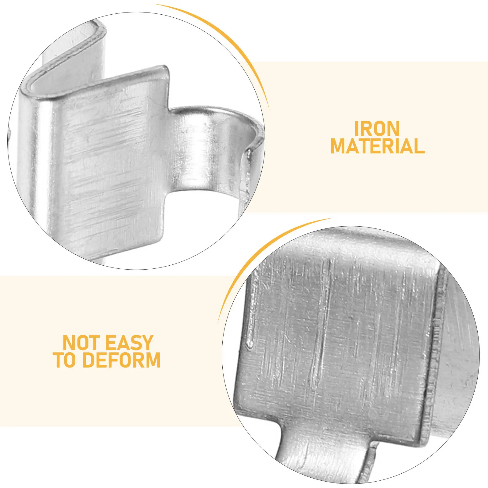 Iron Shelf Clips 10 Pack High Strength Cabinet Shelf Support Brackets for Office File Cabinets Hardware