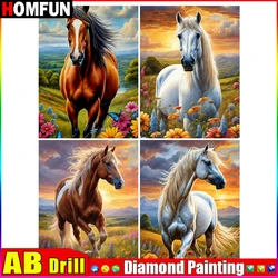 HOMFUN AB Diamond Painting Cross Stitch 