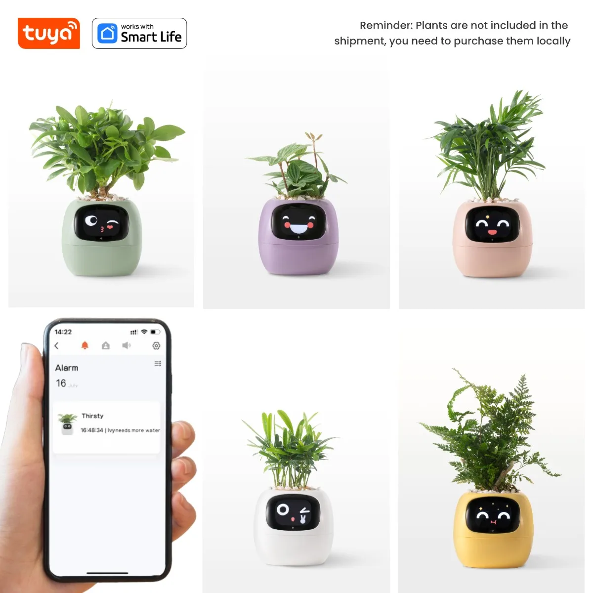 mart Plant Pot AI Planter  perfektes Weihnachtsgeschenk | Intelligentes  Gartensystem mit App | Feiertags-Tech-Geschenk fr Pflanzenbegeisterte -  AliExpress 13