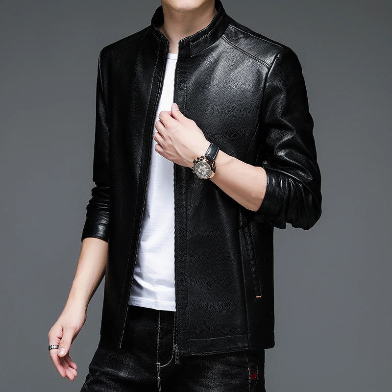 High-neck black heavyweight