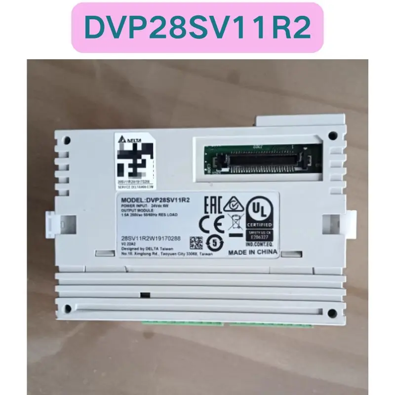 Used DVP28SV11R2 PLC module Functional test OK Fast delivery