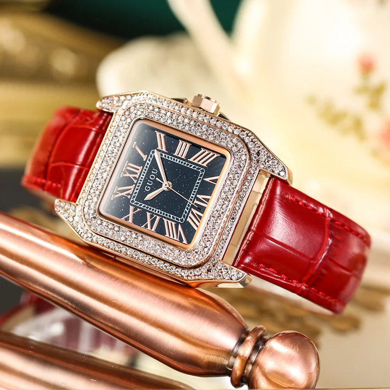 Elegant Women'S WristwatchStylish Watch With A Large Dial For WomenQuartz MovementA Perfect Gift For Ladies, A Unique Timepiece.