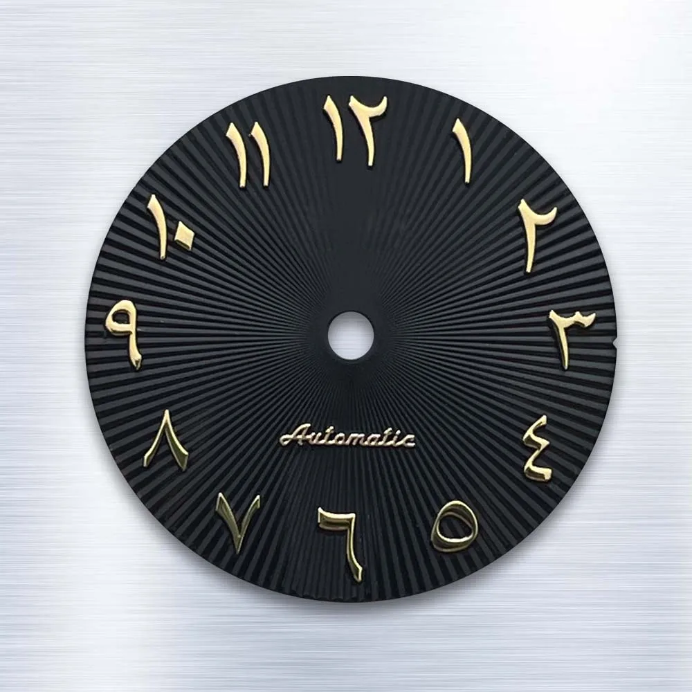 Latest styles 28.5mm S Logo Dial NO Luminous Roman script Suitable for NH35/36 Movement Watch Modification Accessories