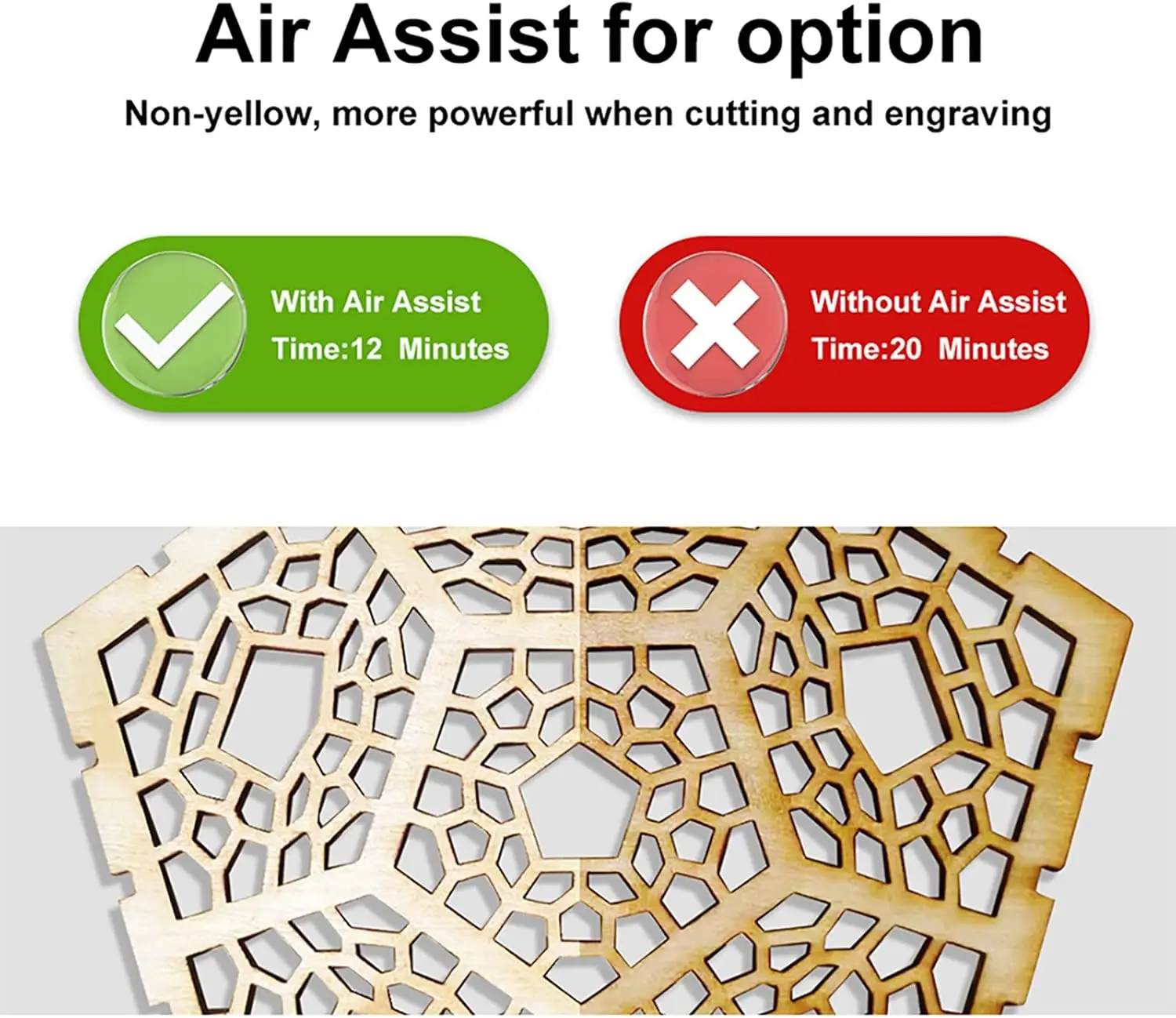 Kit assistenza aerea per incisore laser RAY5 20W