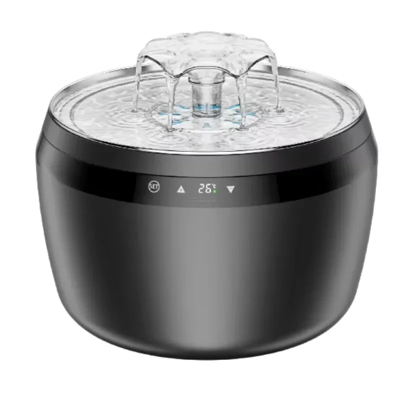 

CANBOUN 2025 New Intelligent Pet Water Dispenser With Dual Radar Touch Screen And Controllable Water Temperature 3.4 Stainless S