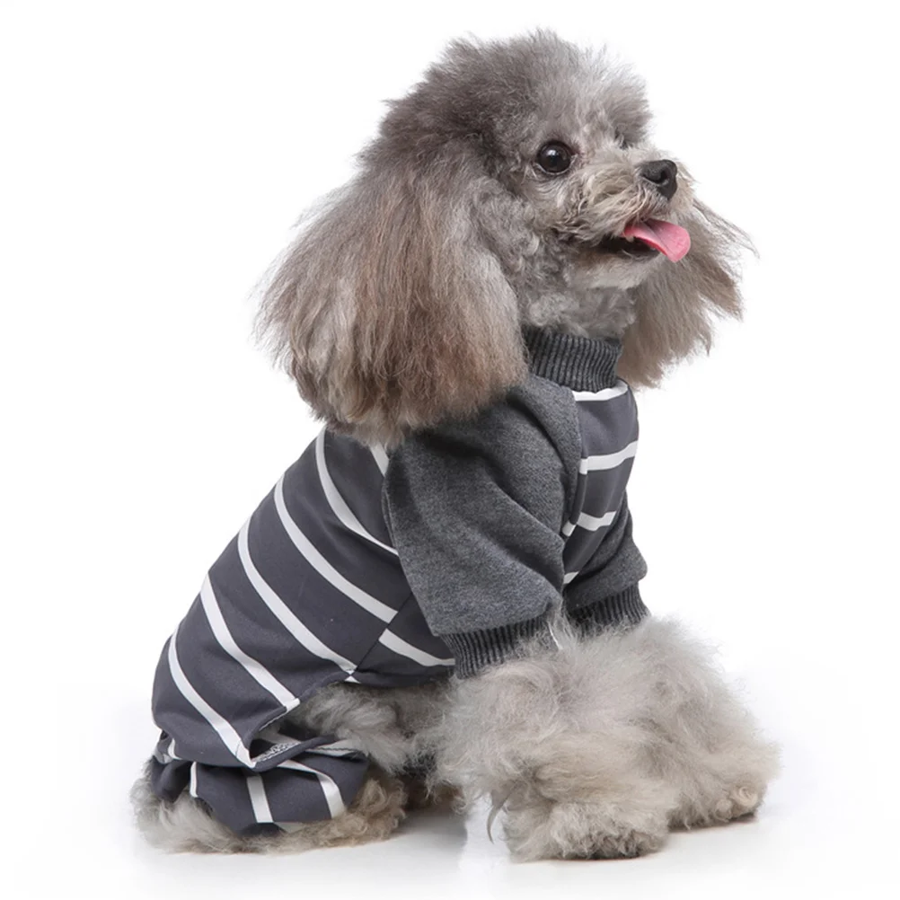 

Decorative Pet Sleepwear Stylish Dog Onesie Comfortable Apparel for Indoor and Outdoor Use Warm Chic Pajamas Dog Apparel