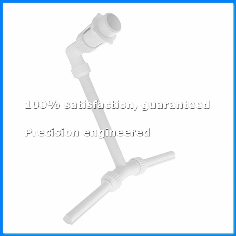 Pool Fountain Adjustable Dual Jet Swimming Pool Waterfall Fountain, Ground and Underground Pool Accessory-DTB1