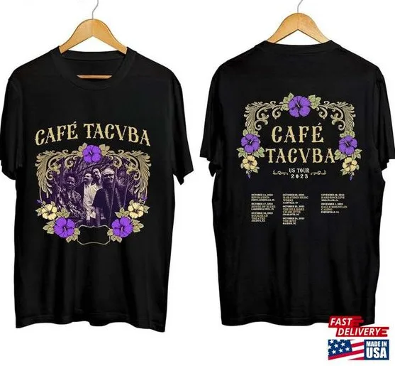 Café Tacvba Us Tour 2023 Shirt Band Fan Concert For Hoodie Unisex