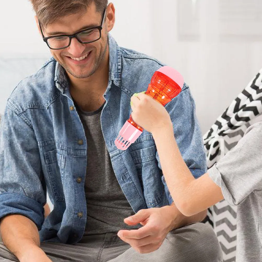 

3Pcs Kids Microphone Fake Pretend Play Plastic Microphone for Stage Party Dance Performance Props Kids Microphones for Singing