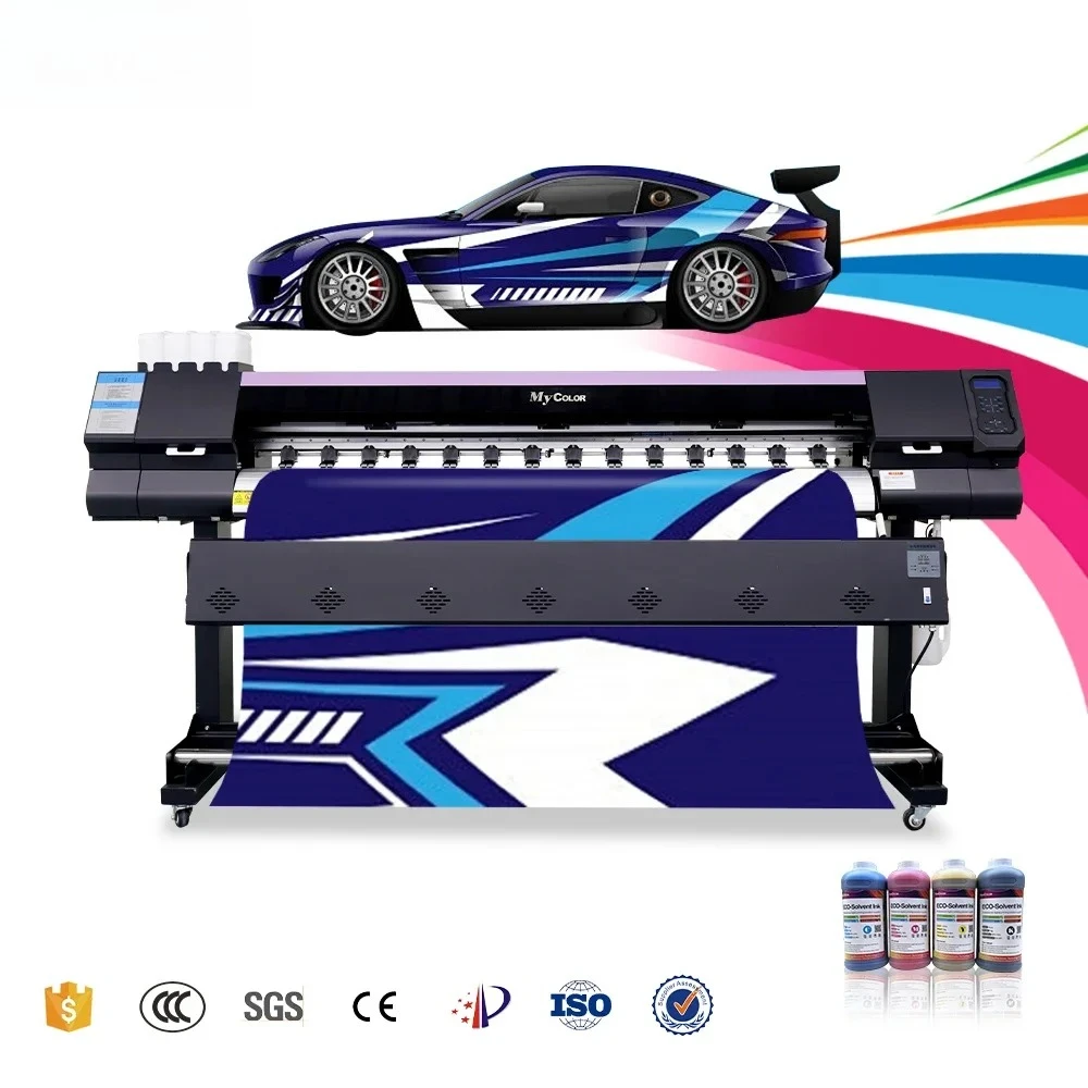 

Mycolor Printing Machine Large Sticker Canvas Banner Poster Large Format Printer 1.6M 1.8M 3.2M 5Ft 6Ft 10Ft Eco Solvent Printer