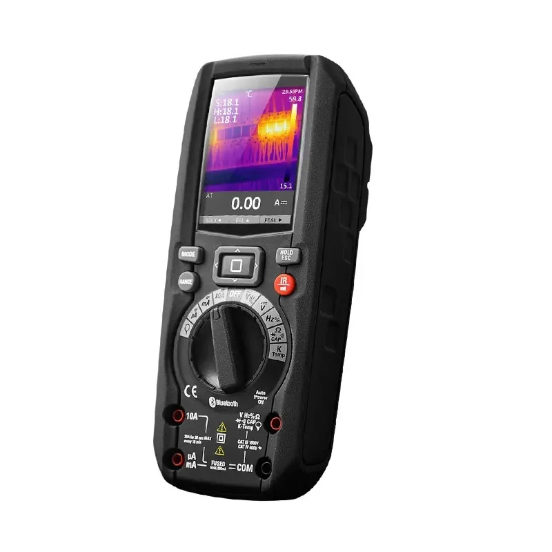 

【2026】Handheld 2-in-1 Industrial Thermal Lmager Digital Multimeter And Non Contact AC Voltage Tester Industrial Multime