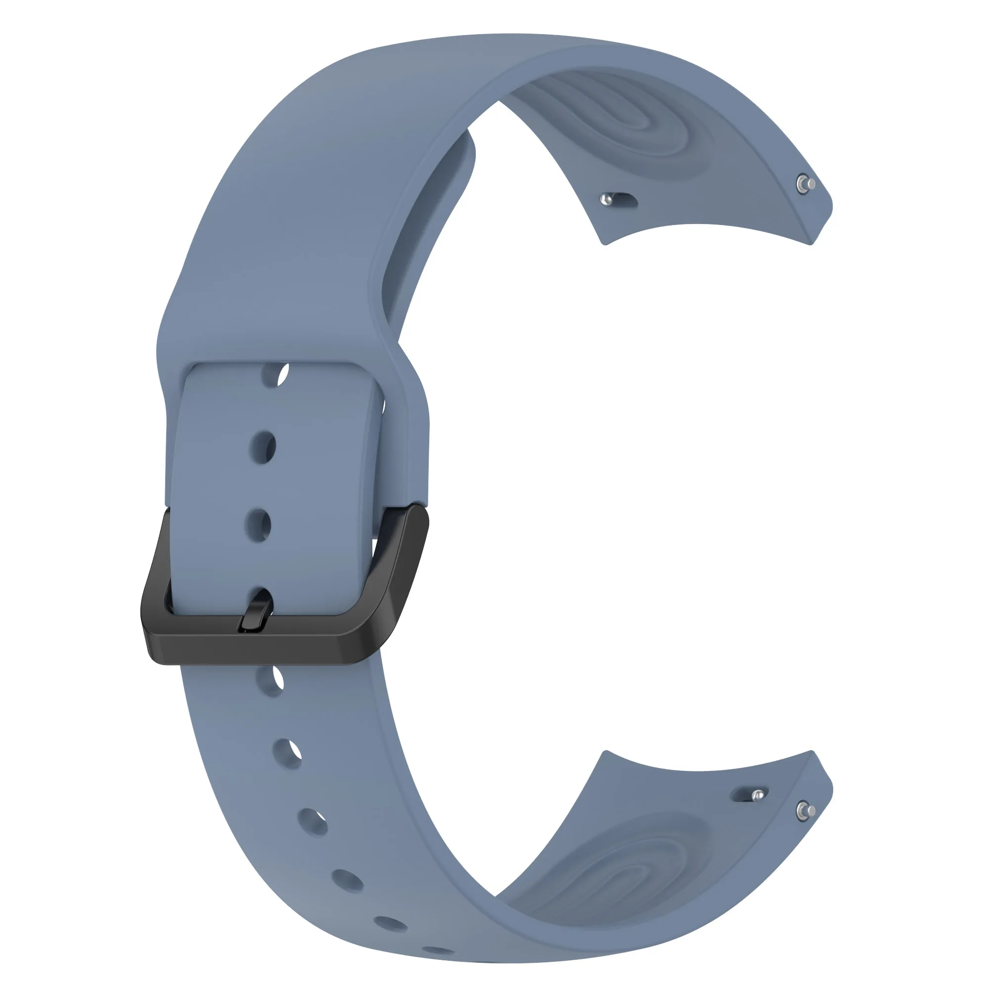 Pulseira de silicone com fivela preta, pulseira para Xiaomi Watch S1 Pro, pulseira macia e durável, acessórios originais para relógios