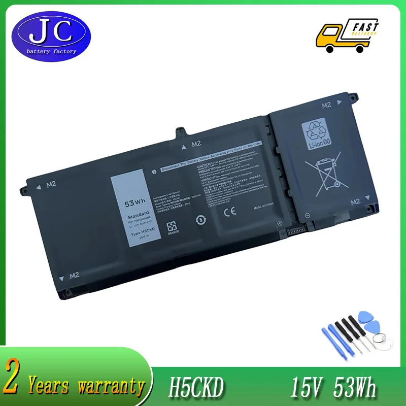 

Original H5CKD JK6Y6 Laptop Battery For DELL Inspiron 5408 5508 5509 5400 5406 7405 7500 7506 2-in-1 For DELL Latitude 3410 3510