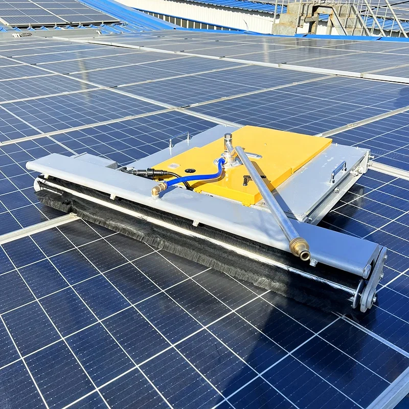 Cheap Automatic Remote Control Solar Panel Cleaning Robot Equipment To Clean Solar Panels