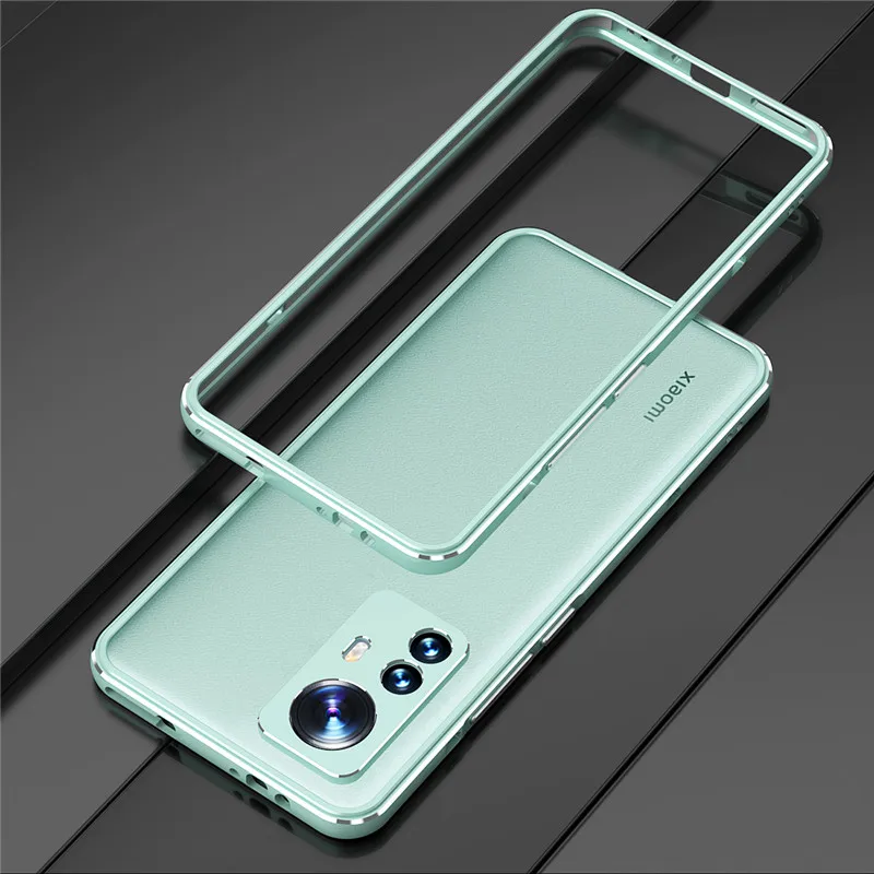 For Xiaomi 12 Mi12 Pro Mi12X Bumper Ultra Thin aluminum Metal Case for Xiaomi 12 Xiaomi12 12X 12Pro Cover with Camera Protection