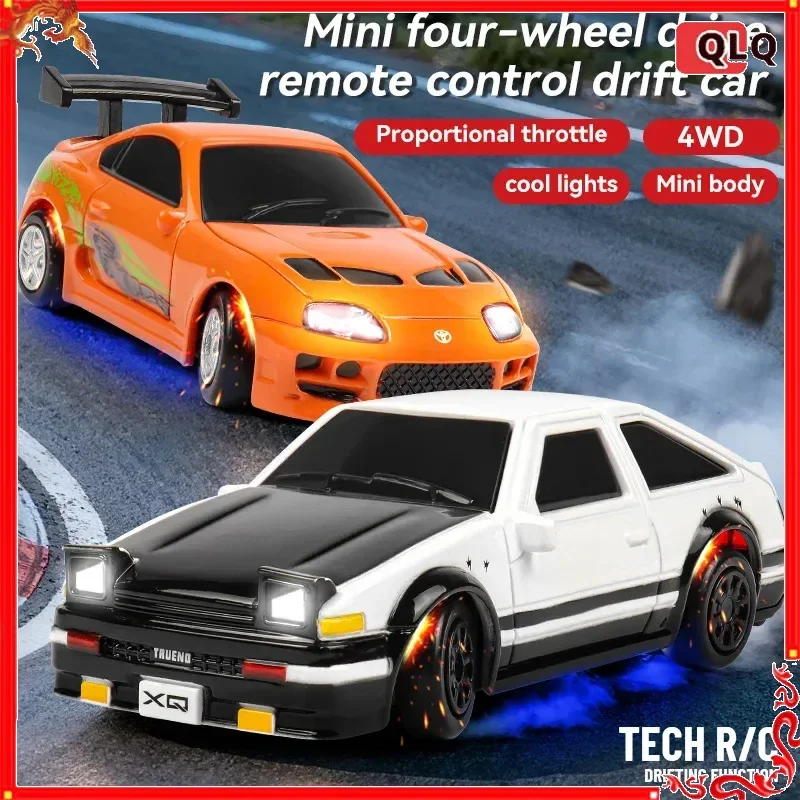 

2026 New Rc Drift Cars 1/64 Scale 360° Spin Remote Control Mini Car Professional High Speed Drift Vehicle Kids Toy Birthday Gift
