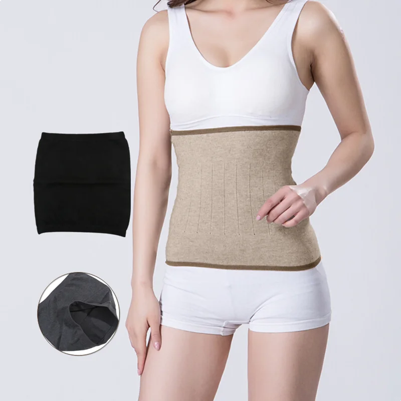 Warmer Wool Waist Support Cashmere Waist Belts for Fitness Comfortable Lumbar Brace Stomach Cold Stomach Protection Sport Safety