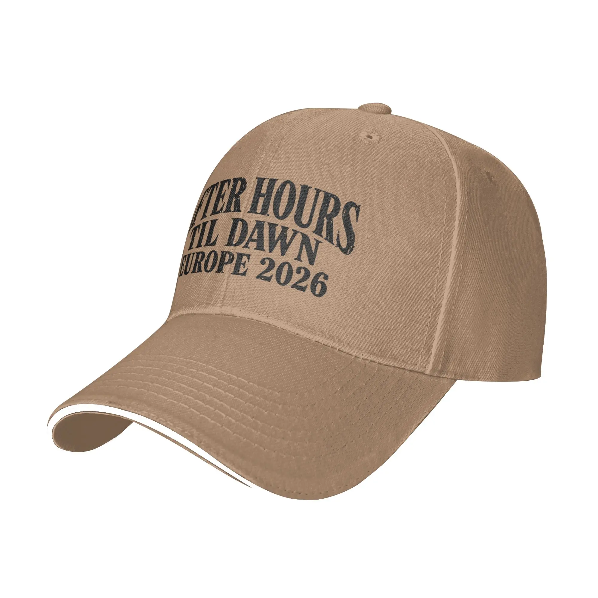 After Hours Til Dawn 2026 xo the weeknds Golf Cap Merch Stylish  Trucker Hat For Men Women Travel Headewear  Adjustable Fit