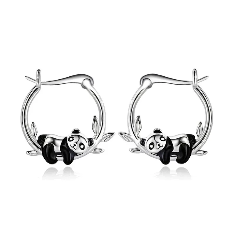 

New Animal Trendy Accessories Cute, Small, Fashionable Panda Fresh, Simple Women's Earrings