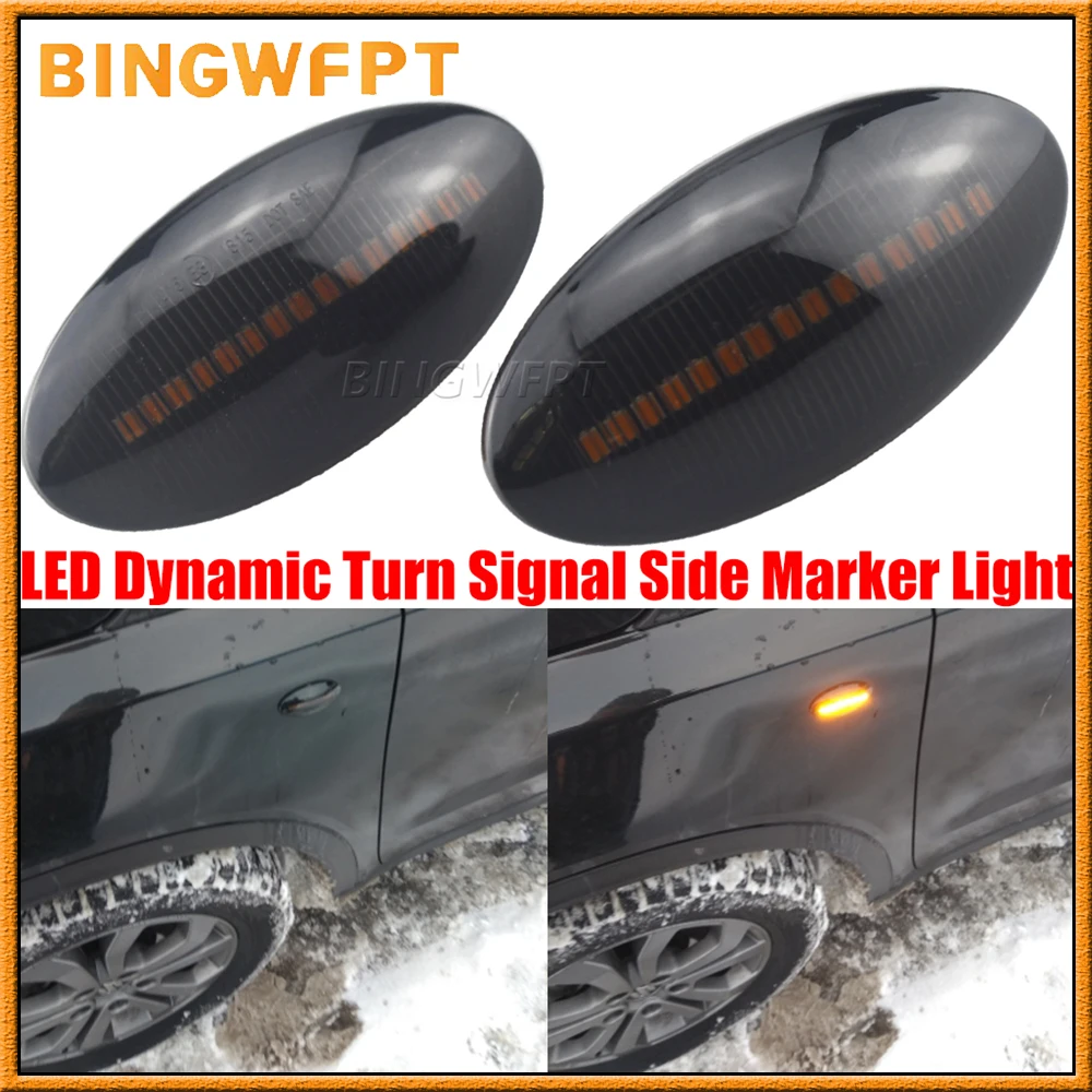 

New Dynamic Side Marker Turn Signal Light Sequential Blinker Light Indicator For Suzuki Swift Jimmy Vitara SX4 Alto