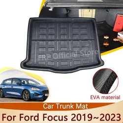 for Ford Focus 4 MK4 IV Hatch Sedan 2019 2020 2021 2022 2023 2024 Accessories Trunk Mat Floor Tray Waterproof Cargo Boot Carpet