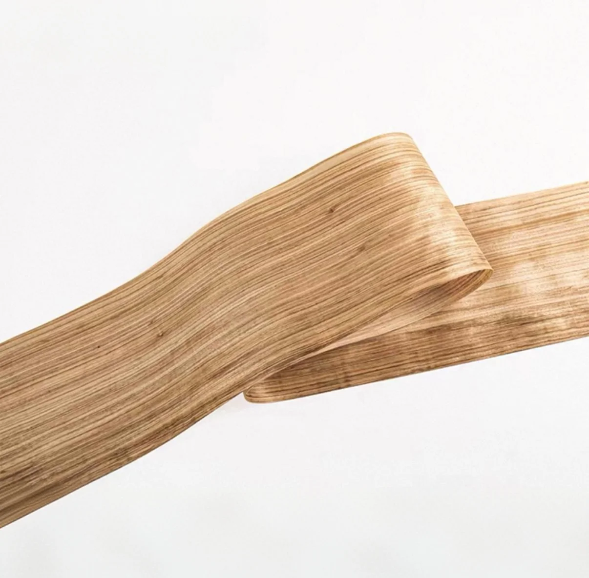 

Natural Small Zebrawood Solid Wood Veneer with Non-woven Backing (Straight Grain), 2.5m Length × 0.2m Width × 0.2mm Thickness
