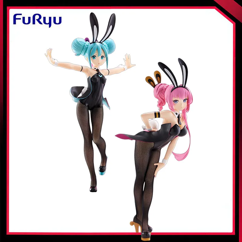 

Оригинальная фигурка Furyu Bicute Bunnies: Мегурине Лука Мику, Черная Девушка-Кролик, Аниме-фигурка, Модель, Кукла, Игрушка (в наличии)
