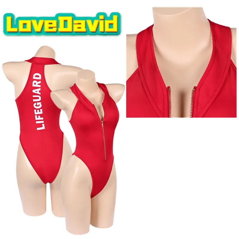 Fantasia de Cosplay Victoria Leeds, Macacão de Natação, Traje de TV Baywatch 2026, Fantasia para Mulheres, Disfarce para Halloween e Carnaval