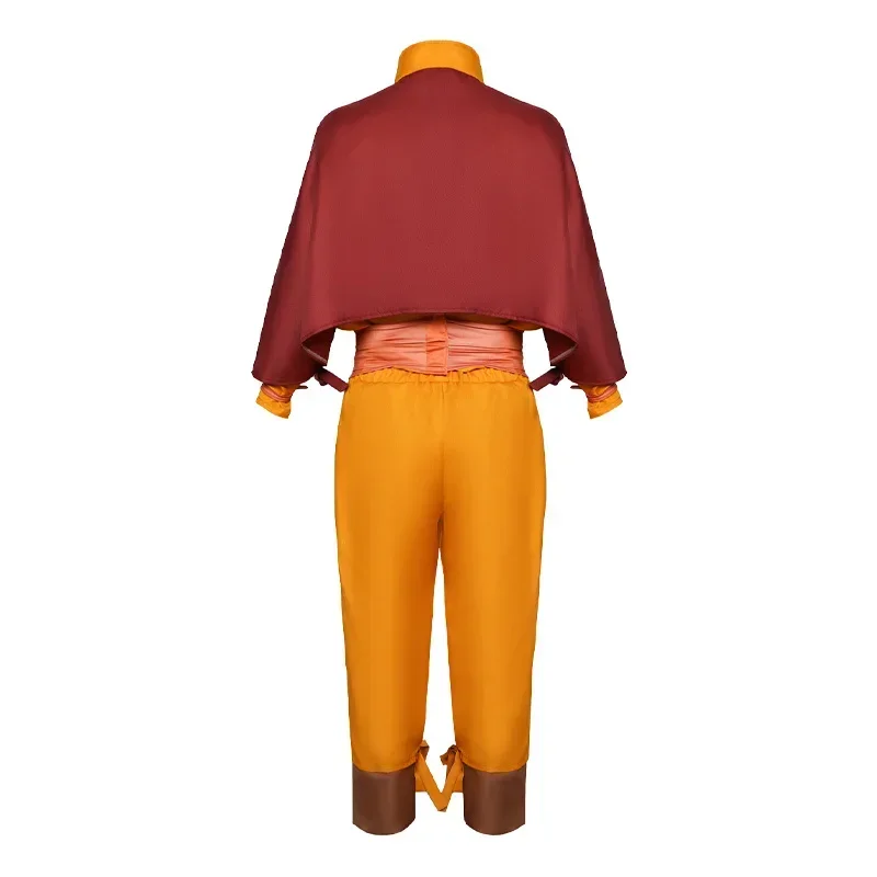 SN55Aang Косплей Костюм Аватар Последний маг воздуха Ролевая игра для Хэллоуина Аниме Comic Con Аватар Наряды для взрослых @ 54WE