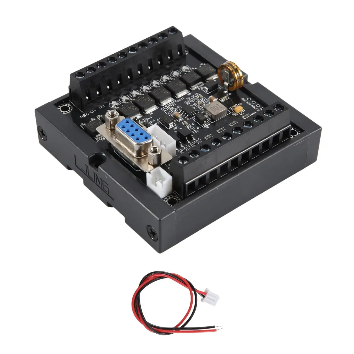 BIGSALE-Programmable Controller FX1N-20MT PLC Module Regulator Industrial Control Board DC24V Programmable Logic Controller