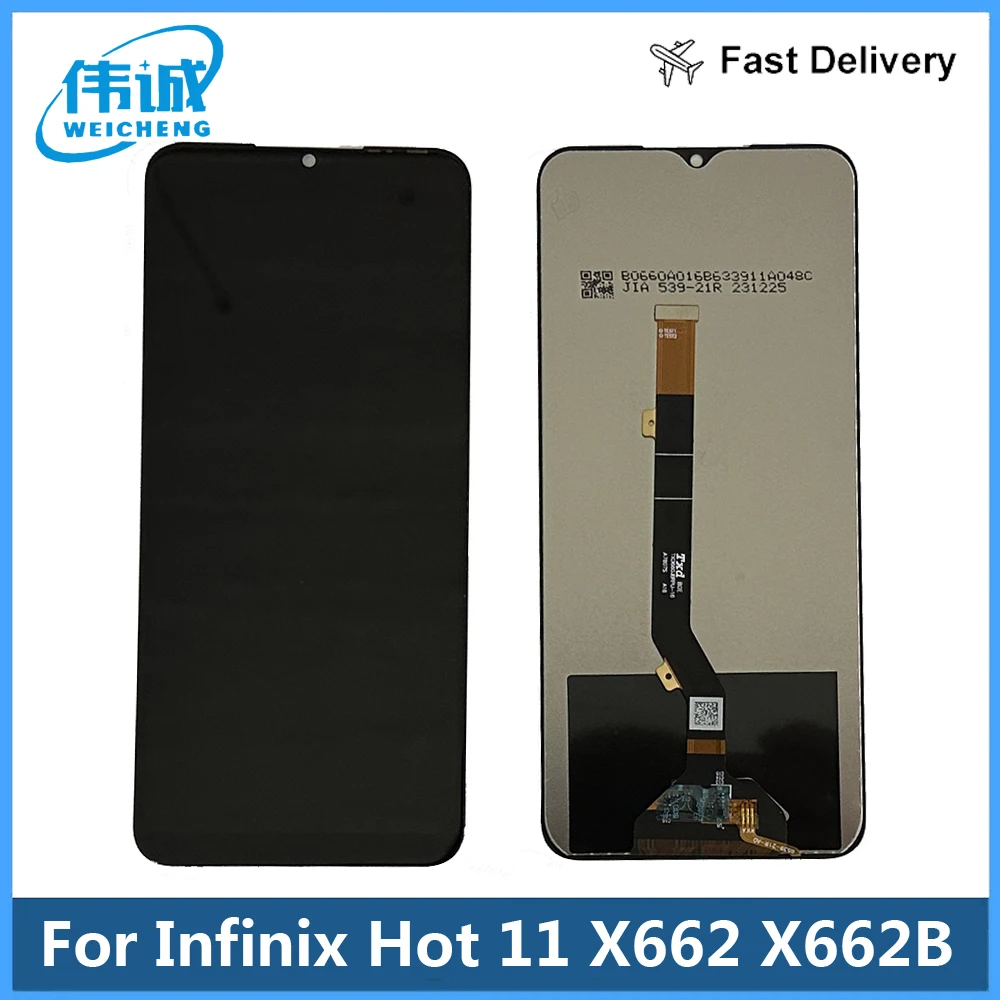 

For Infinix Hot 11 LCD X662 X662B Display Touch Screen Digitizer pantalla For Infinix Hot11 X662 LCD Sensor Replacement