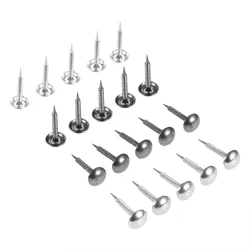 50Pcs 8x20mm Nails Silver/Black Antique Decorative Tacks Wooden Box Case Furniture Nails Pushpin