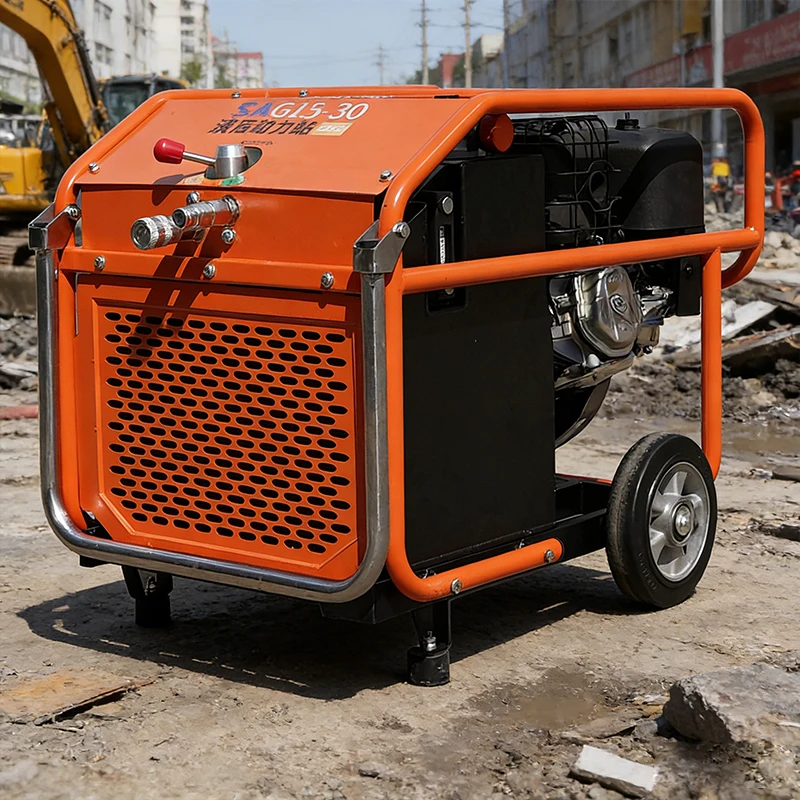 Rust-Proof Hydraulic Power Swivel For Pulling Unit Hydraulic Power Unit 12 Car Lift Hydraulic Power Unit