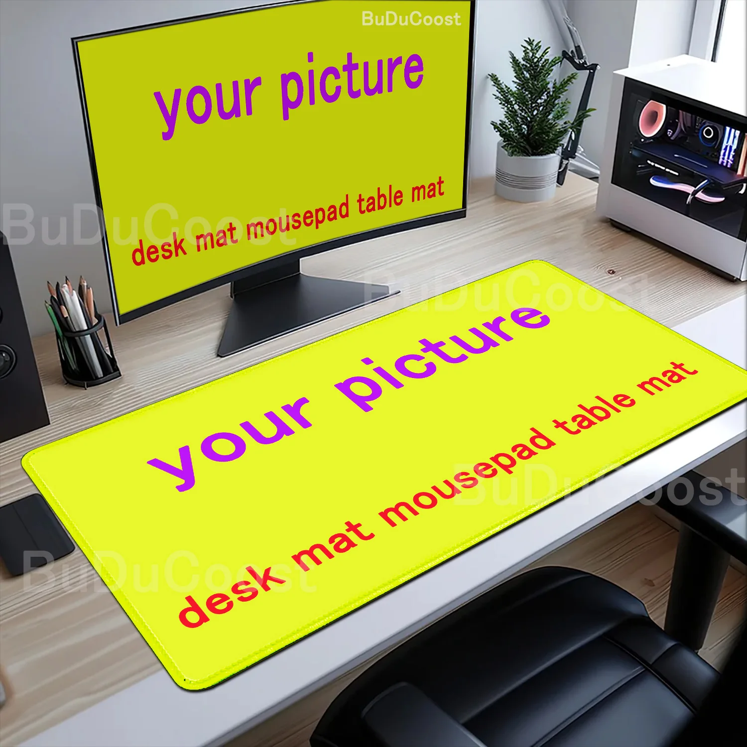

Hot Sale PC Laptop Keyboard Pad DIY Mousepad Custom Image Gaming Carpet Desk Mat Large Game Accessories Natural Rubber Mouse Pad
