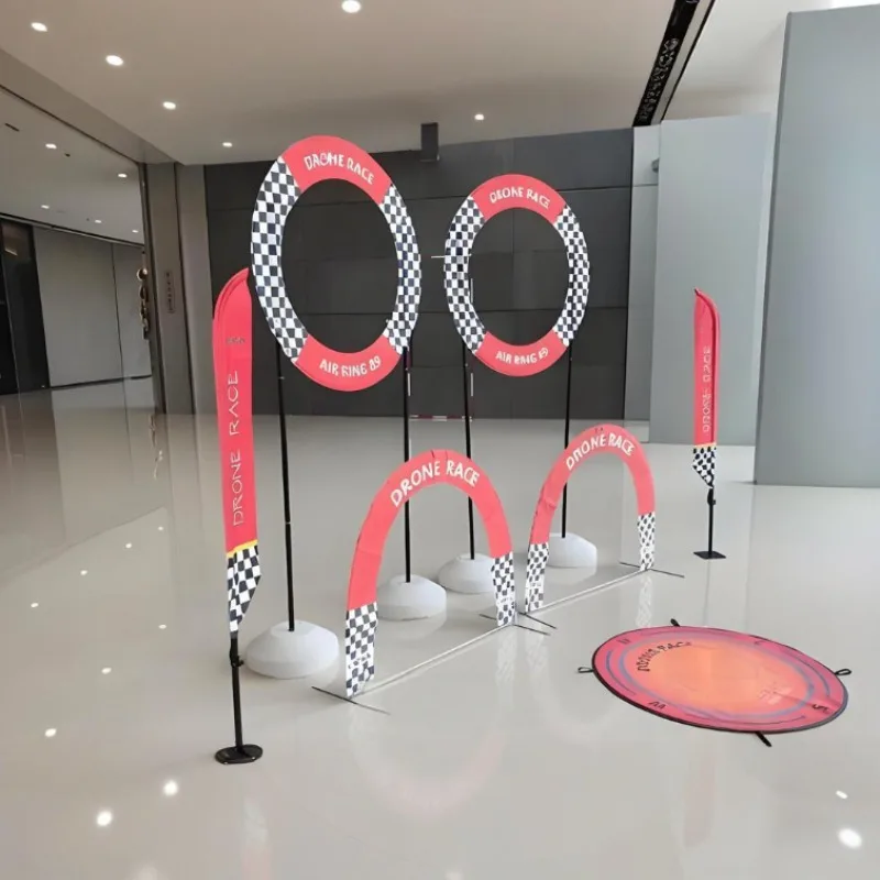

High quality professional printing racing door cover door frame drone fiberglass display accessories