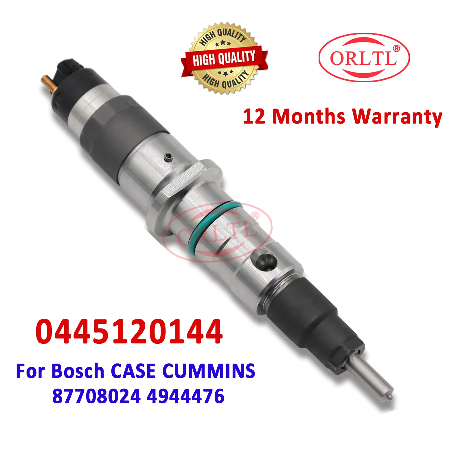 

ORLTL 0 445 120 144 Diesel Injector 0445120144 Common Rail Injector 0445 120 144 Fuel Injector For CASE CUMMINS 87708024 4944476