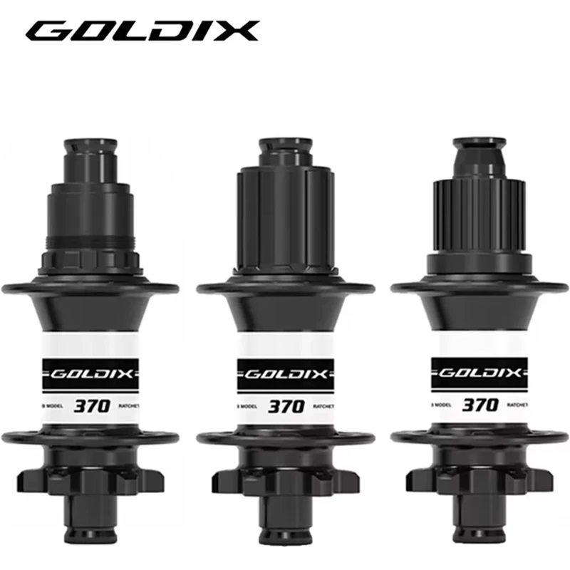 GOLDIX M370 Ratchet 36T BOOST 28H MTB Bike Hub J‑Bend Sealed Bearing 6‑Bolt Disc Brake Bicycle Hub HG/MS