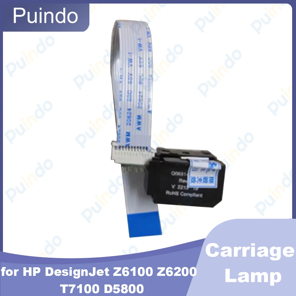 Q6651-60297 Original Printhead Carriage Lamp for HP DesignJet Z6100 Z6200 T7100 D5800