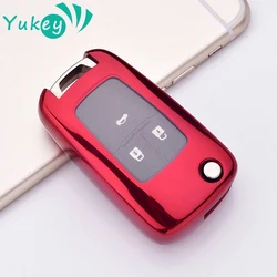 For Chevrolet Cruze Aveo Trax Sail Malibu Opel Astra Corsa Meriva Zafira Vauxhall Antara J for Buick TPU Car Key Cases Cover