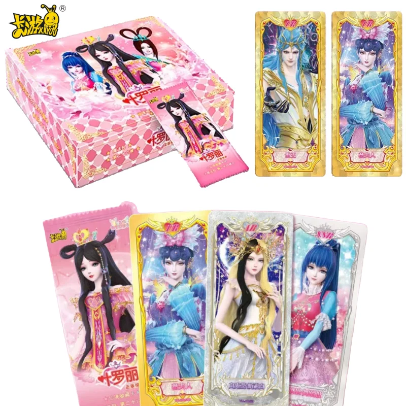 

New KAYOU Official Genuine Ye Luo Li Magic Bag 26th Bullet White Light Ying Anime Elf Collection Card