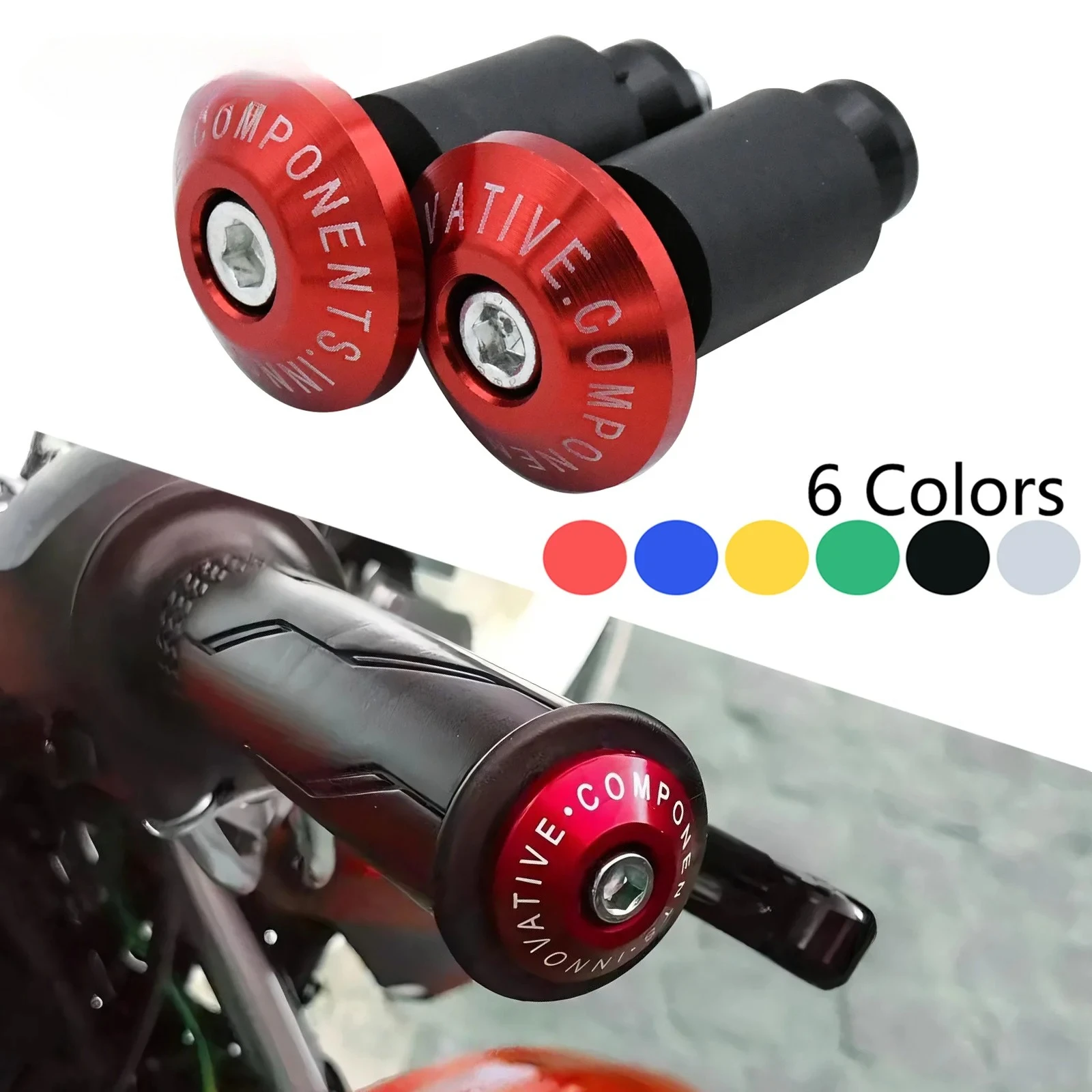 Für Honda CB600 CB650R CB600F CB1000R Für BETA RR RS 125-500 Motorrad Griff Bar End Kappe Lenker Griffe Kappe schutz Stecker