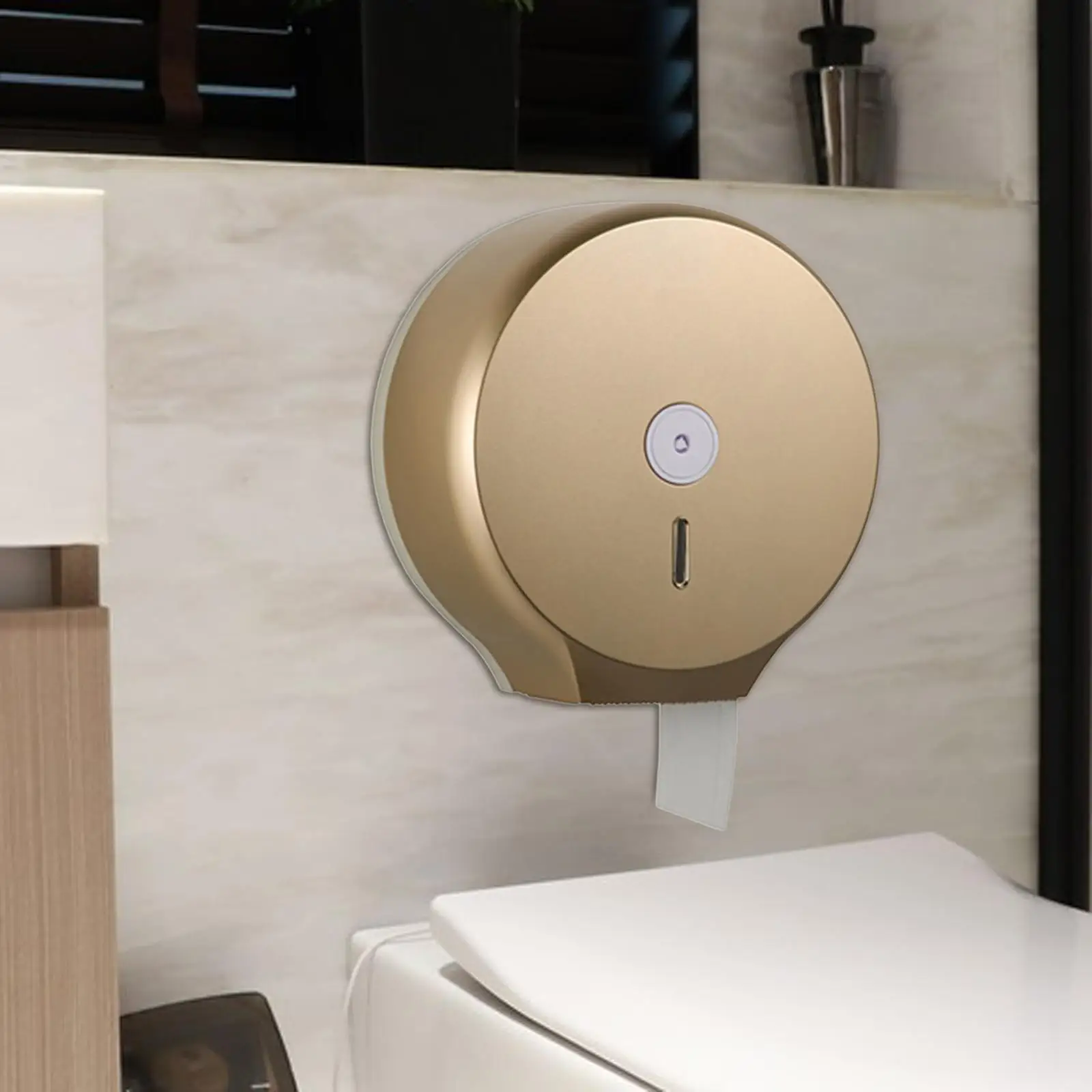 Toilet Paper Holder Modern Tissue Roll Dispenser for Hotel Washroom Bathroom - Image 3