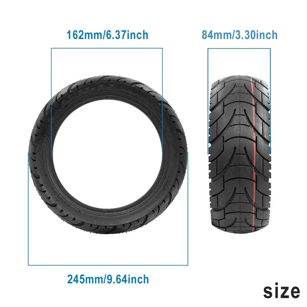 80/65-6,5 Offroad-Schlauchlosreifen für Kugoo/Pro Balance Car 255 x 80 Reifenersatz Elektroroller 10 Zoll Anti-Explosionsreifen – Detail 15