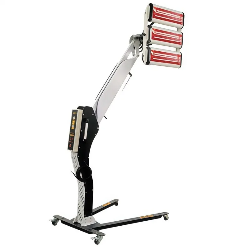Automobile painting shortwave line baking lamp Mobile temperature measurement ranging baking lamp