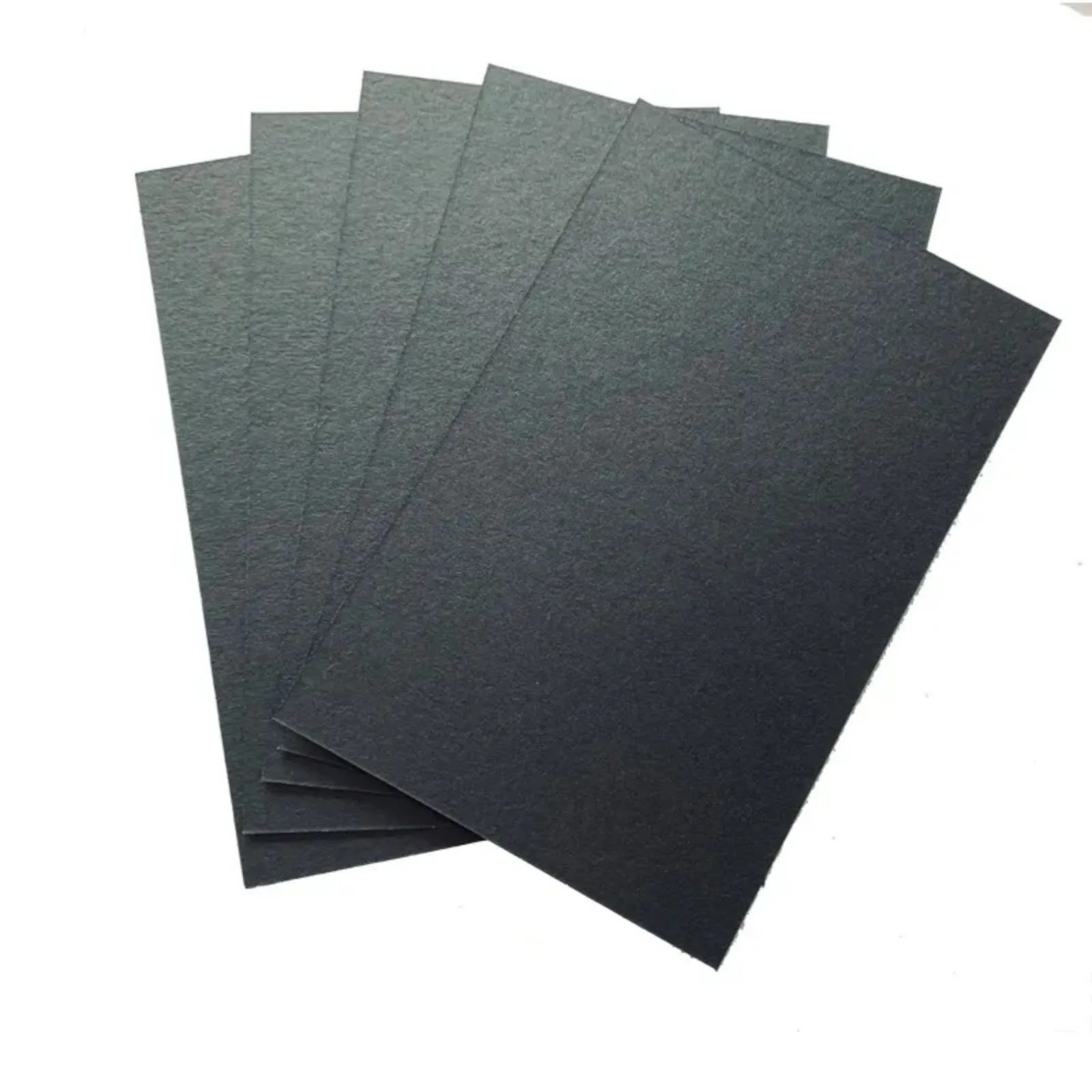 10 Sheets New in 2024 Blank Postcard Card Black Envelope Invitation Solid Color Craft Paper